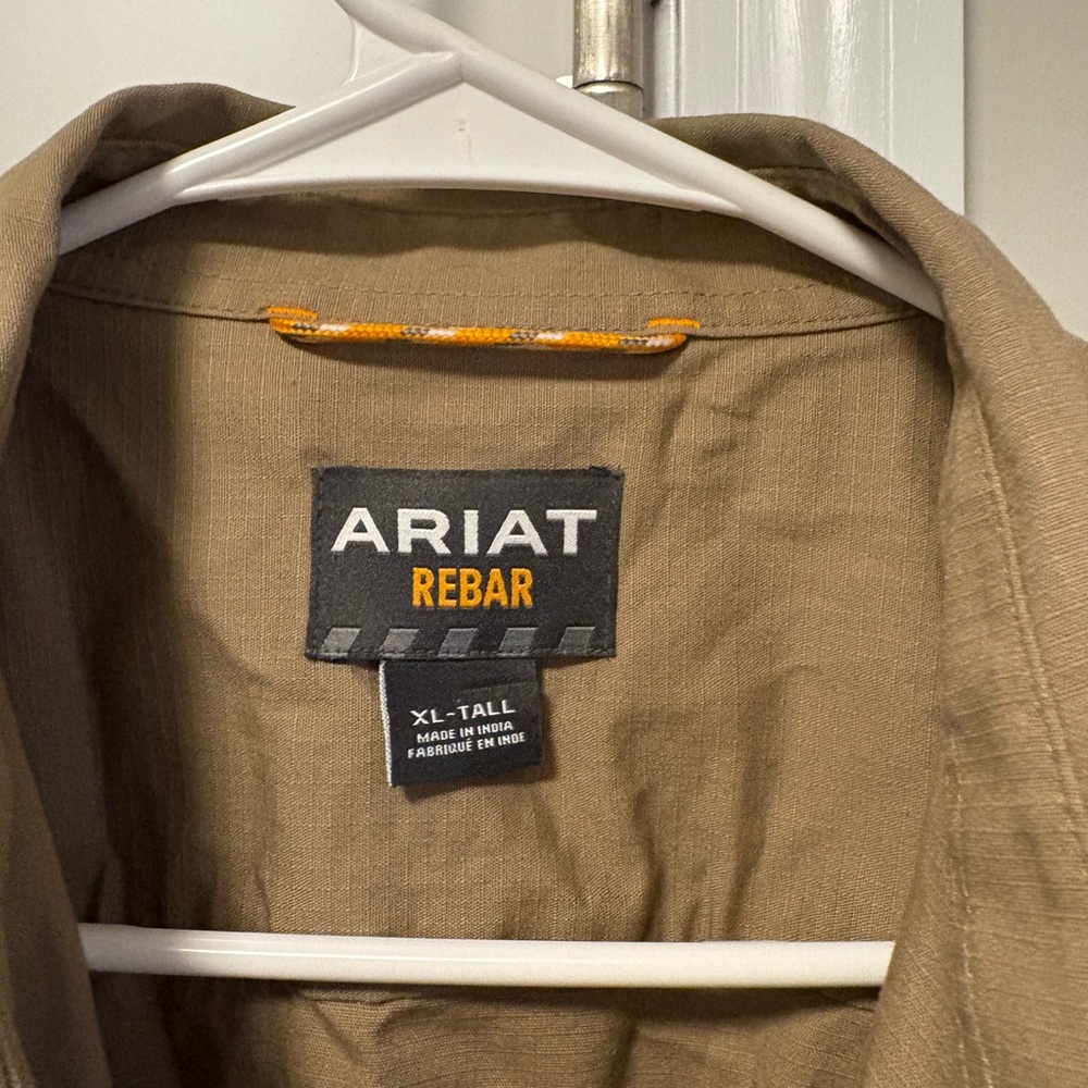 Ariat Rebar Khaki Work Shirt